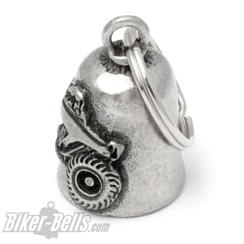 Biker-Bell For Quad Rider Gremlin Bell ATV Lucky Charm Bell Biker Gift